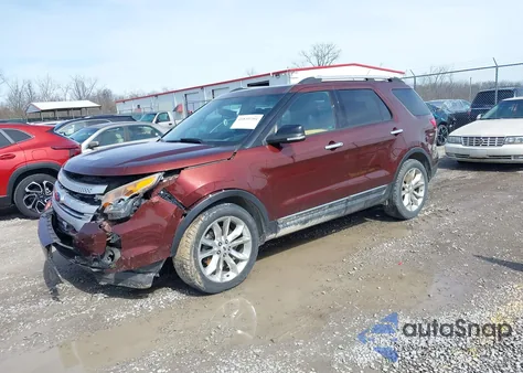 2015 Ford Explorer Xlt из США, поврежденный, VIN 1FM5K7D8XFGA07851